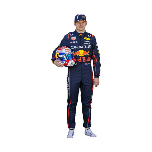 F1 go kart 2025  Max Verstappen Red Bull Race Suit