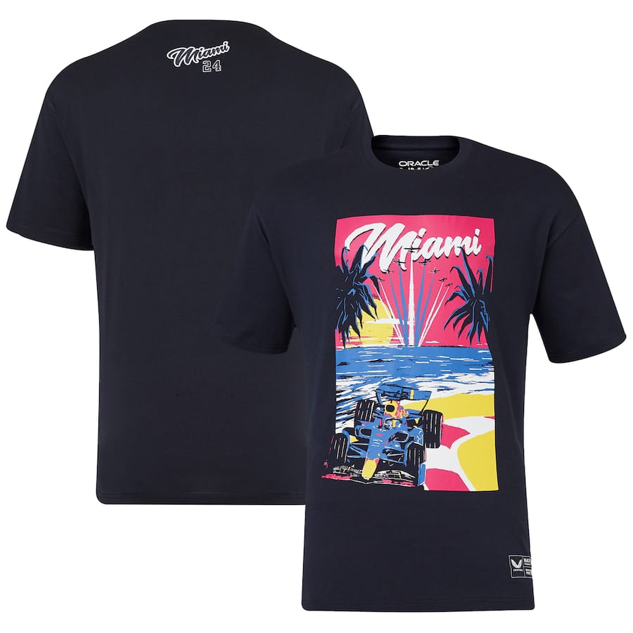 Red Bull Racing 2024 Special Edition Miami T-Shirt – Unisex