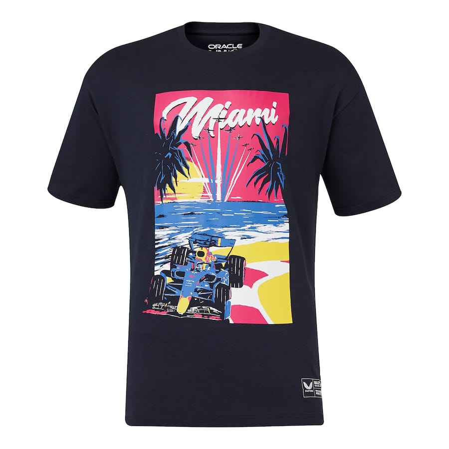 Red Bull Racing 2024 Special Edition Miami T-Shirt – Unisex