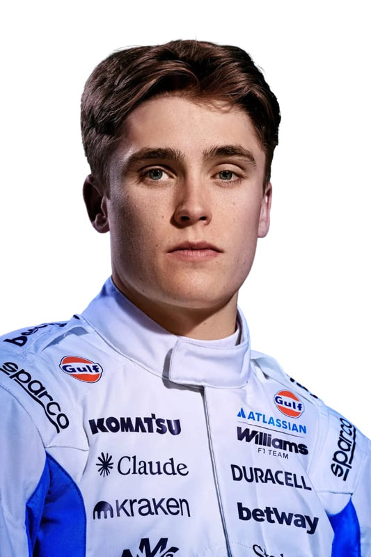 F1 New 2026 Luke Browning Gulf Race Suit