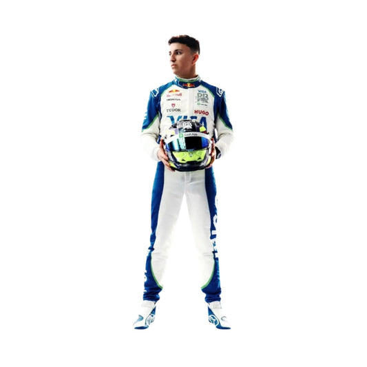 F1 Isack Hadjar 2025  Alphatauri Race Suit