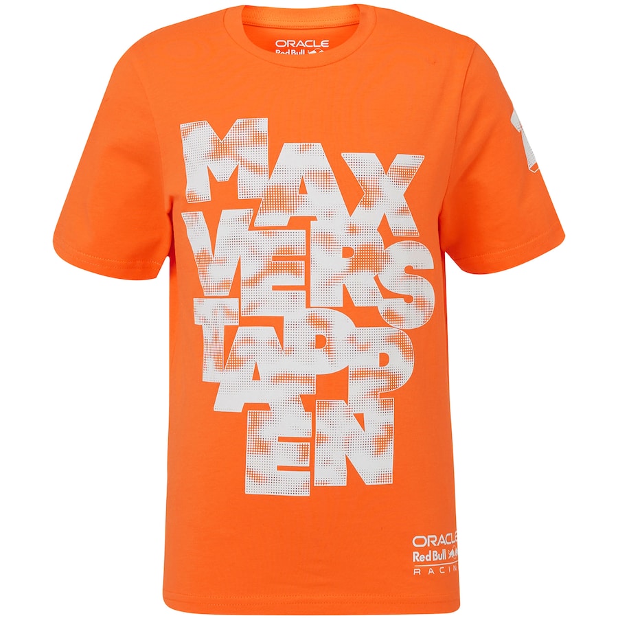 Red Bull Racing Max Verstappen Expression Driver T-Shirt – Orange