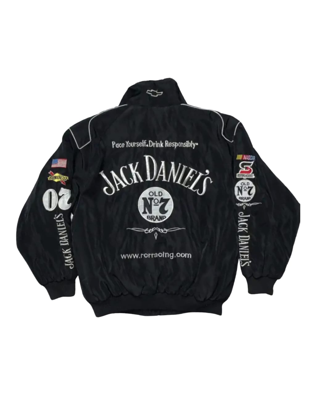 Vintage Nascar Jack Daniels Racing Embroidry Fire Proof  Jacket