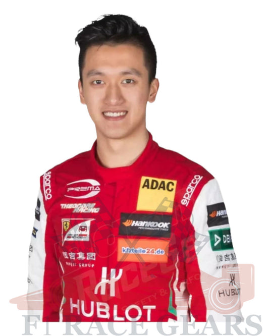 Zhou Guanyu 2018 race suit