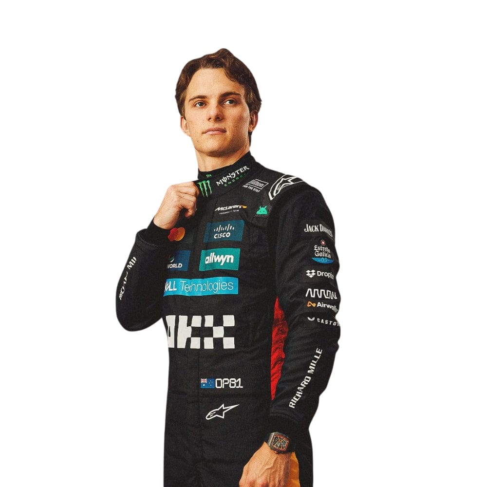 F1 go kart Oscar Piastri 2025 New 2025 Race Suit