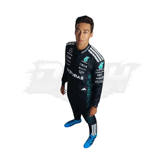 F1 George Russell 2025 Mercedes Race Suit