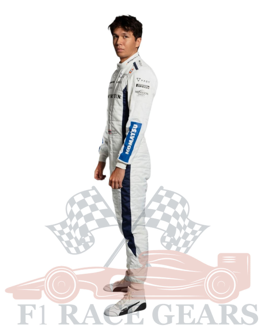 F1 2024 Alex Albon Williams F1 Team Race Suit