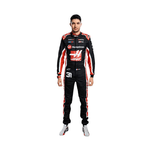 F1 Esteban Ocon 2025 Haas F1 Team Race Suit
