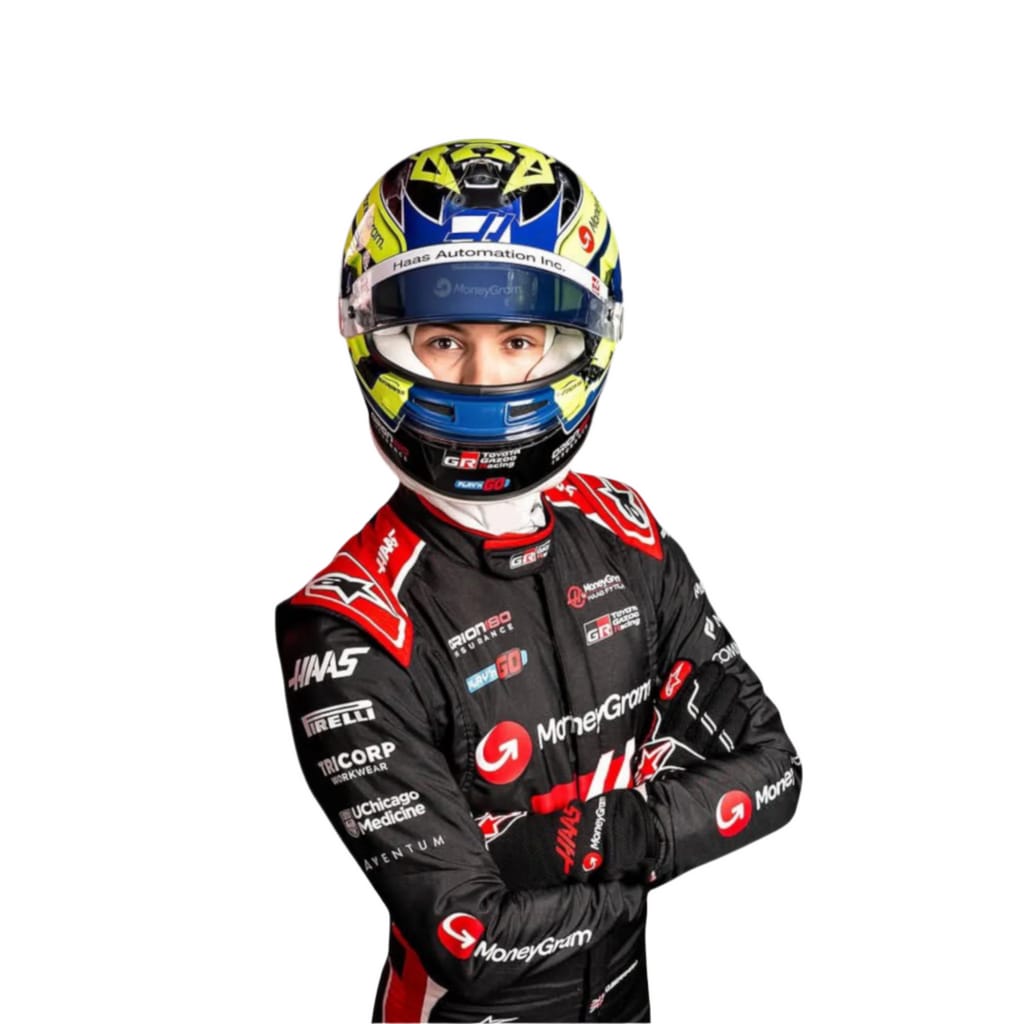 F1 Ollie Bearman 2025 Haas F1 Team Race Suit