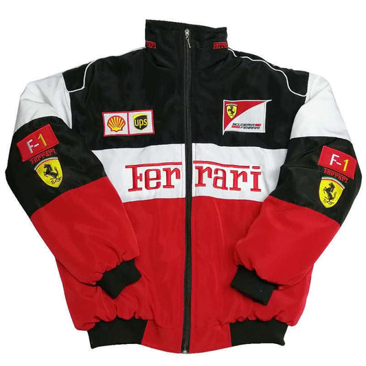 Ferrari Vintage F1 Jacket White
