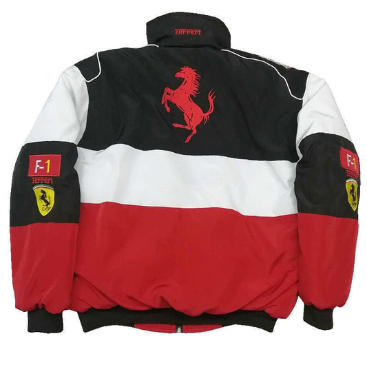 Ferrari Vintage F1 Jacket White
