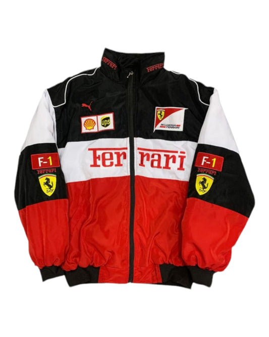 F1 Vintage Ferrari Jacket Red