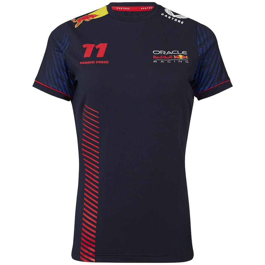 Oracle Red Bull Racing 2023 Sergio Perez Team T-Shirt – Womens