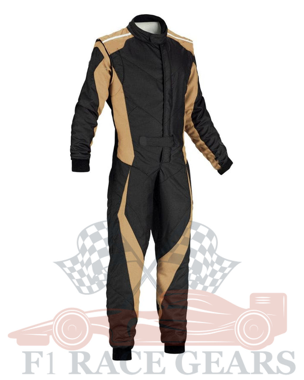 Go kart cardura race suit / black & Brown