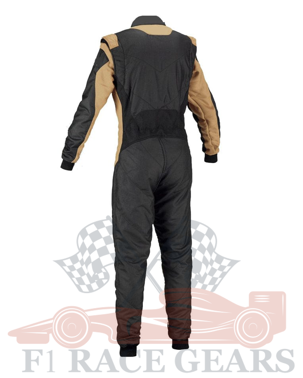 Go kart cardura race suit / black & Brown