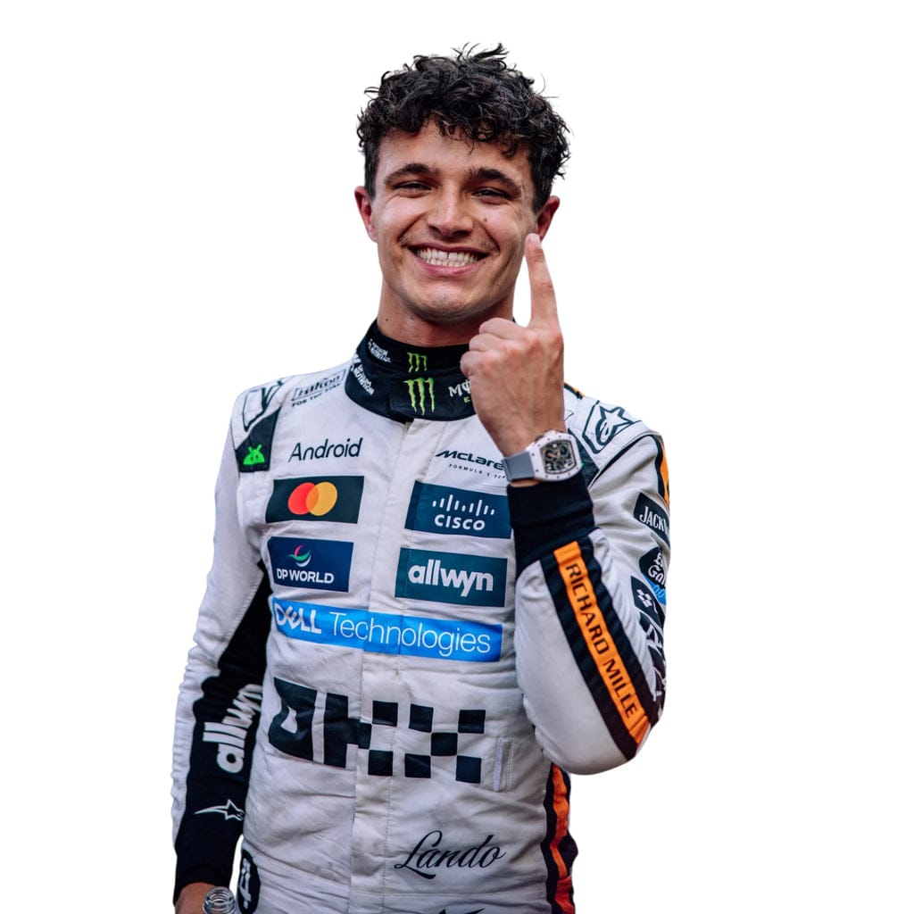 F1 Lando Norris 2025 Monaco GP Mclaren Race Suit