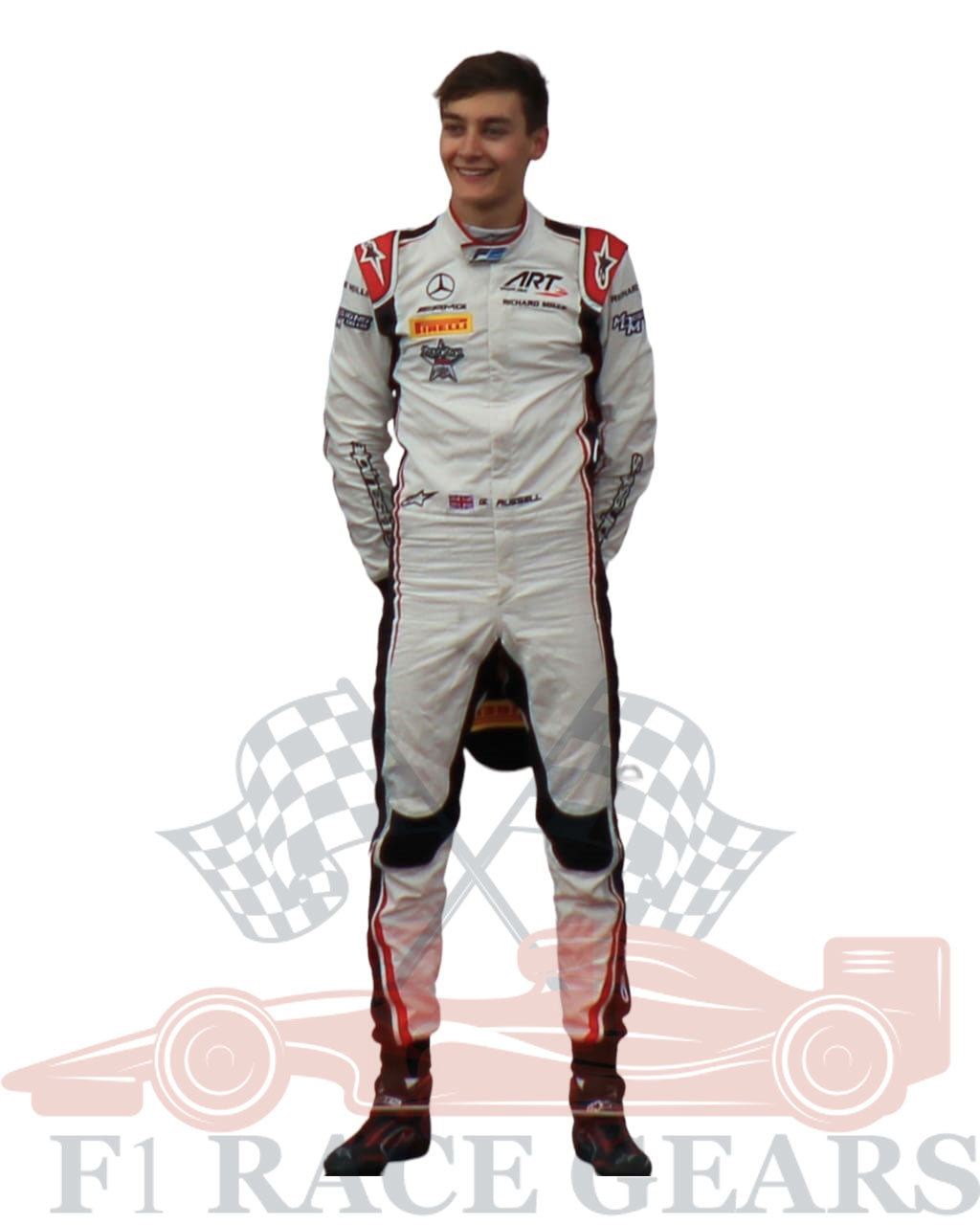 F1 George Russell 2018 race suit