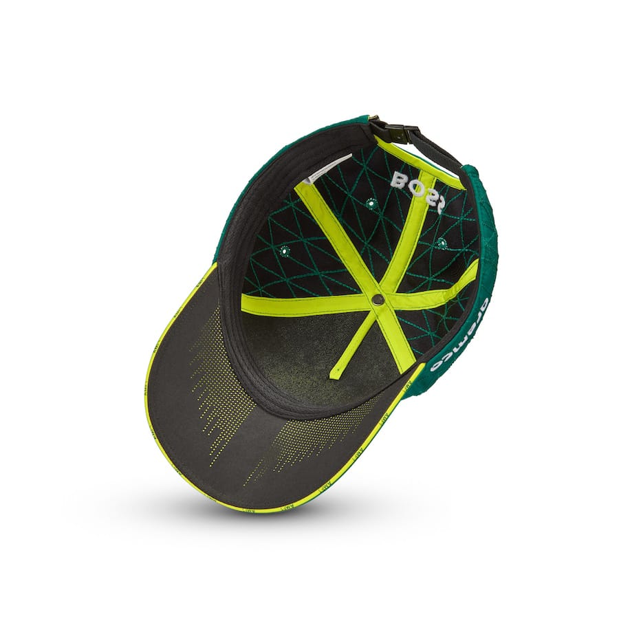 Aston Martin Aramco F1 2024 Lance Stroll Team Cap - Green - Kids