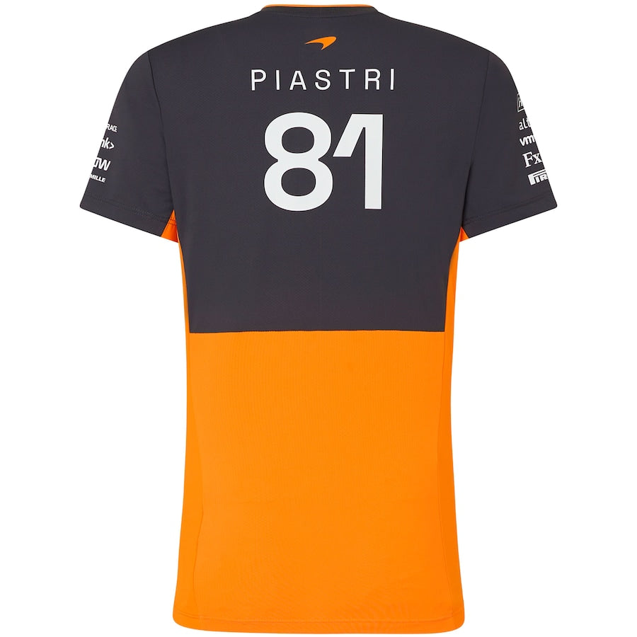 McLaren 2024 Team Oscar Piastri Driver Set Up T-Shirt - Autumn – Womens