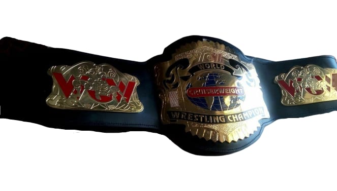 WCW WORLD Cruiser Weight Wrestling Championship Title Belt