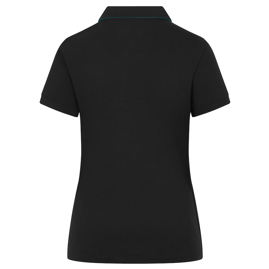 Mercedes AMG Petronas F1 Classic Polo - Black - Womens