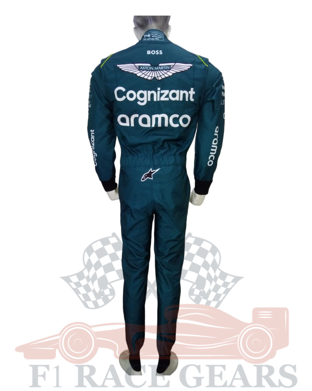 F1 Fernando Alonso 2023 race suit