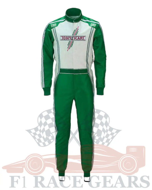 F1 go kart tony Kart printed 2022 kart race suit F1