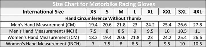 Motorbike Racing Leather Gloves Bikers Gloves Riders Gloves My Store