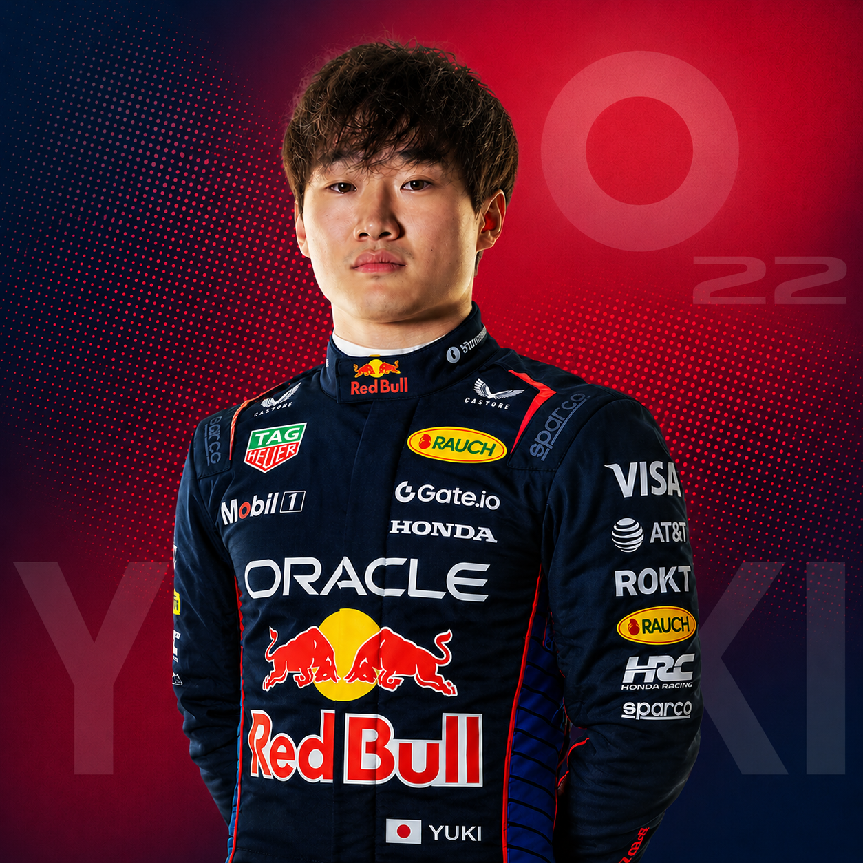 F1 Yuki Tusando Racing Wears