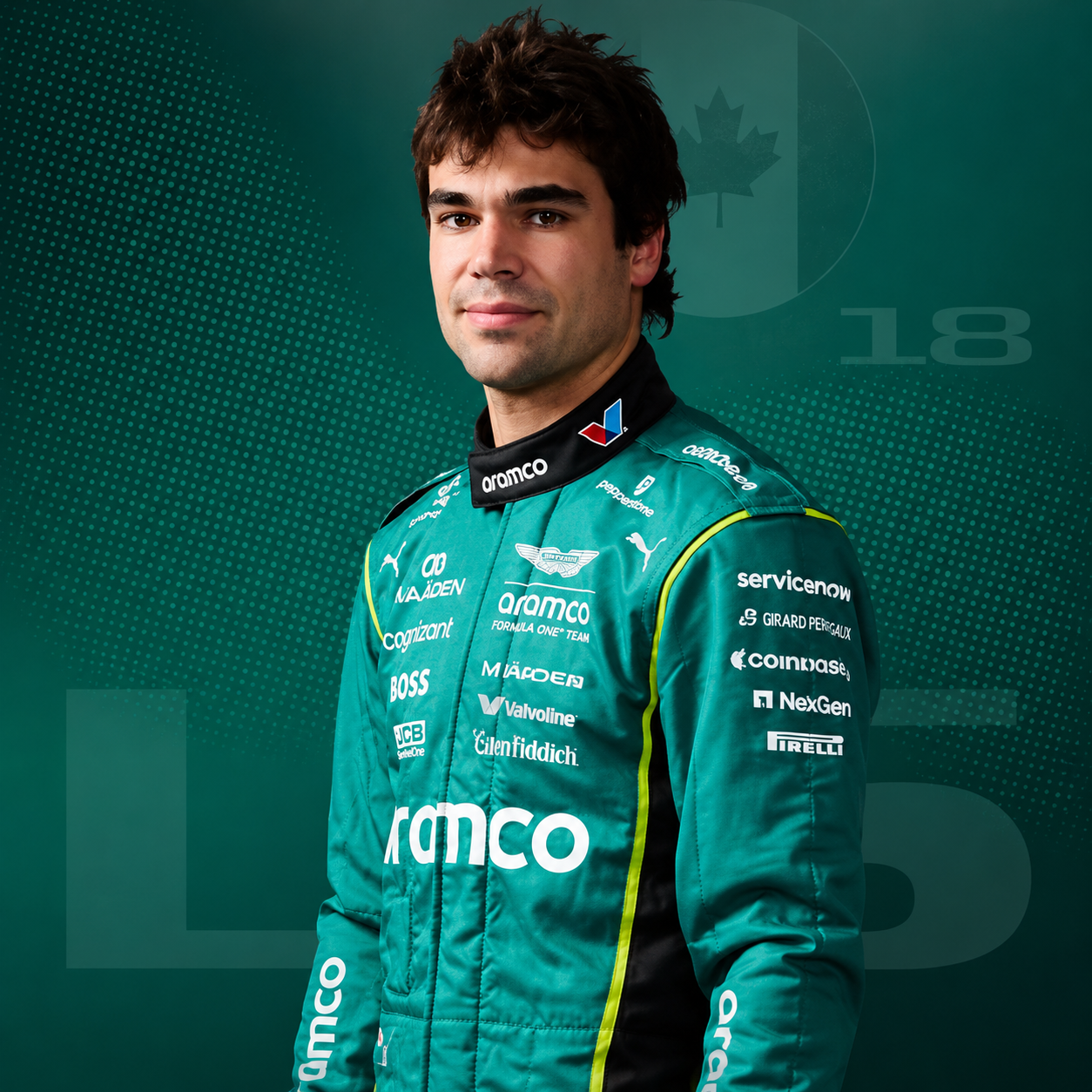 F1 Lance Stroll Racing Wears