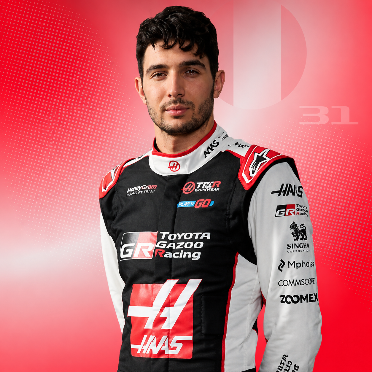 F1 Esteban Ocon Racing Wears