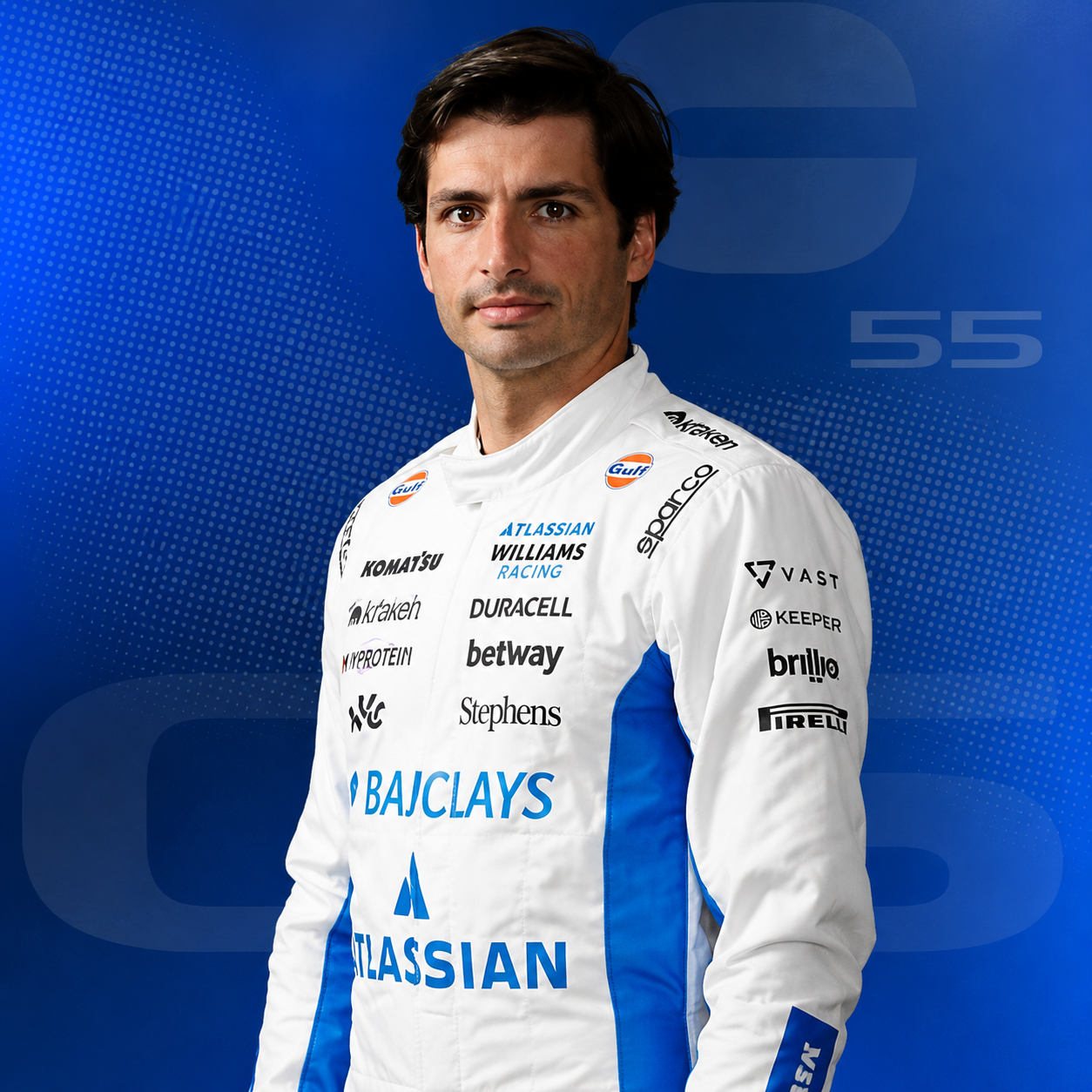 F1 Carlos Sainz Racing Wears