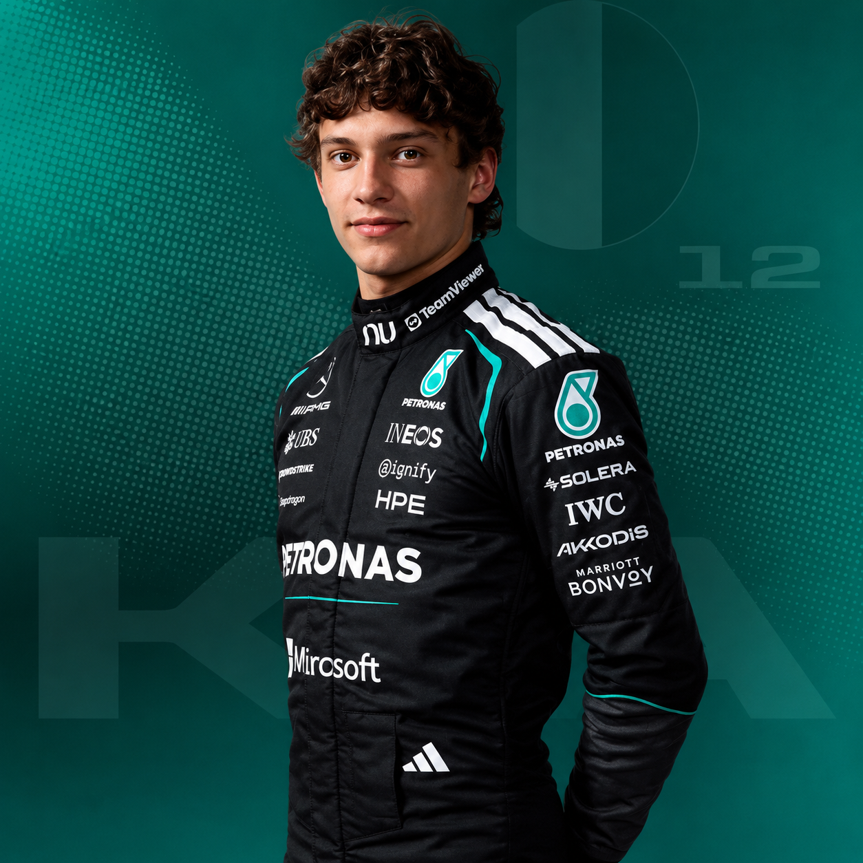 F1 Andrea-Kimi-Antonelli Racing Wears