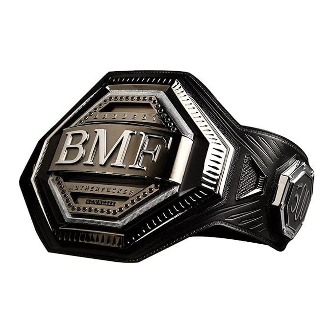 UFC 244 BMF Wrestling Championship Title Belt