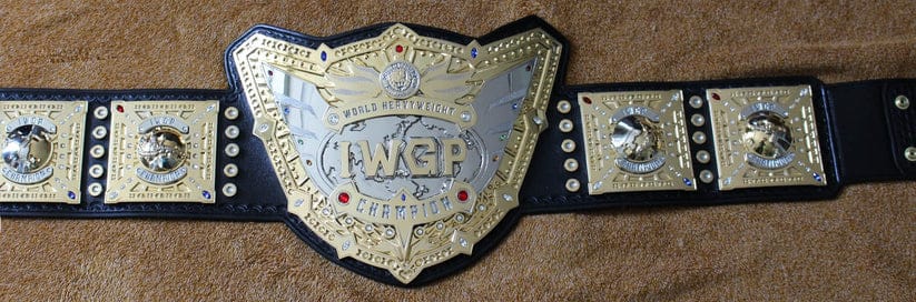 IWGP New Japan World Heavyweight Championship Title Belt