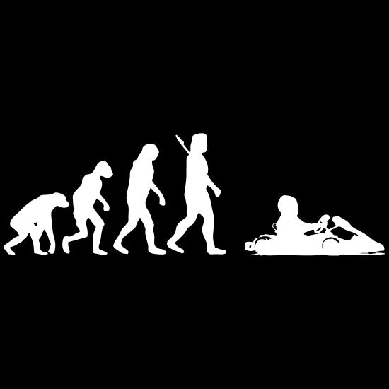 Evolution go kart Black Hoddy
