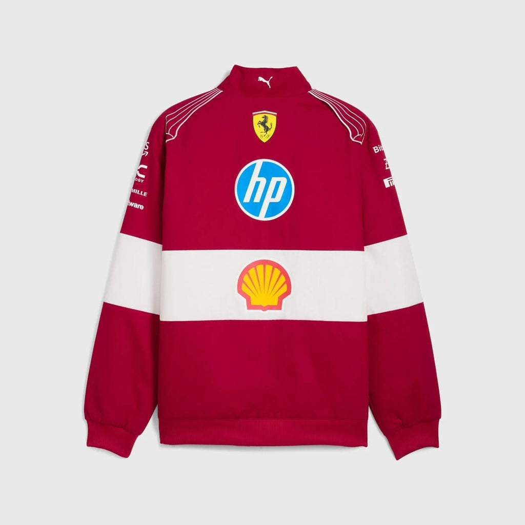 Scuderia Ferrari F1 PUMA 2025 Team Vintage Printed Jacket
