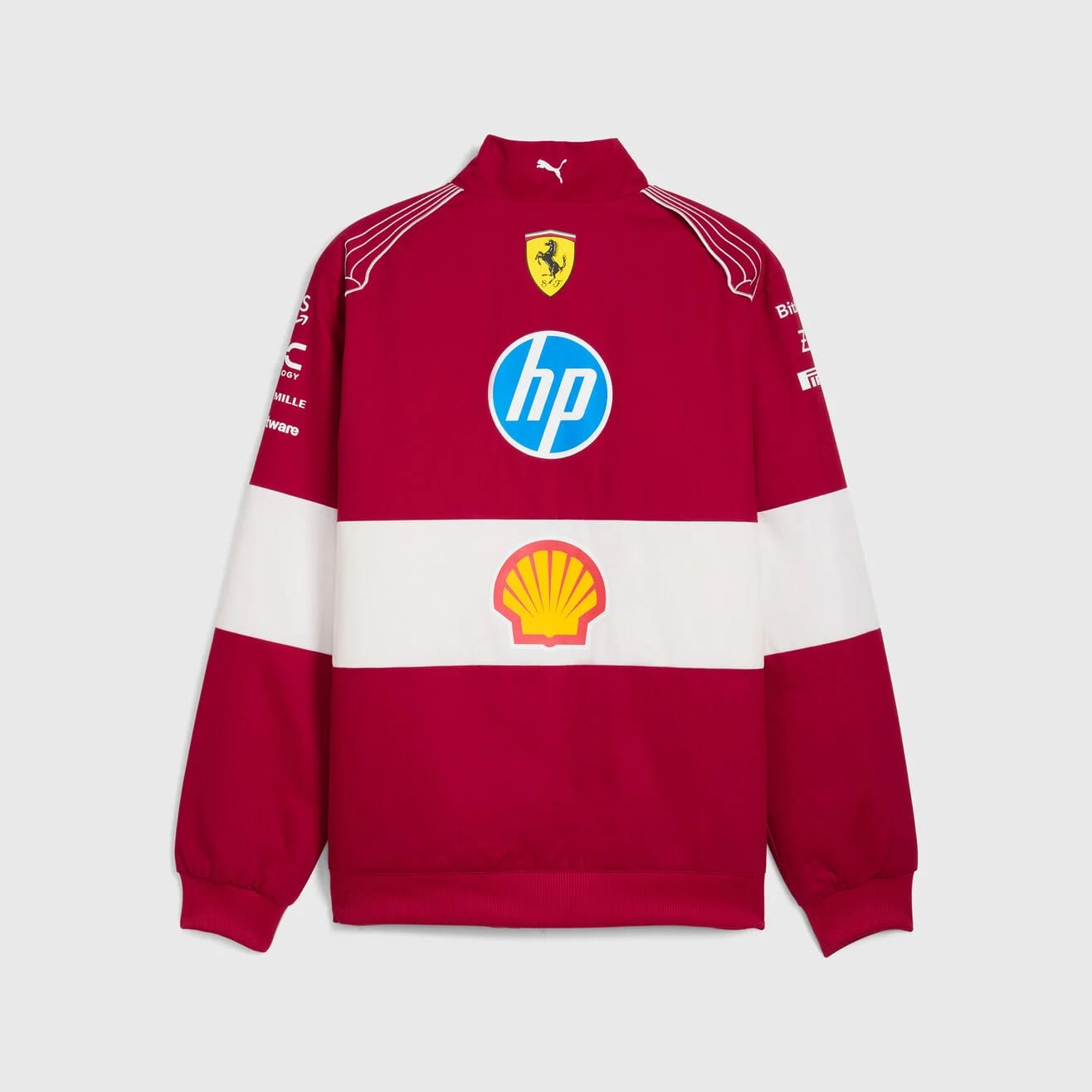 Scuderia Ferrari F1 PUMA 2025 Team Vintage Printed Jacket