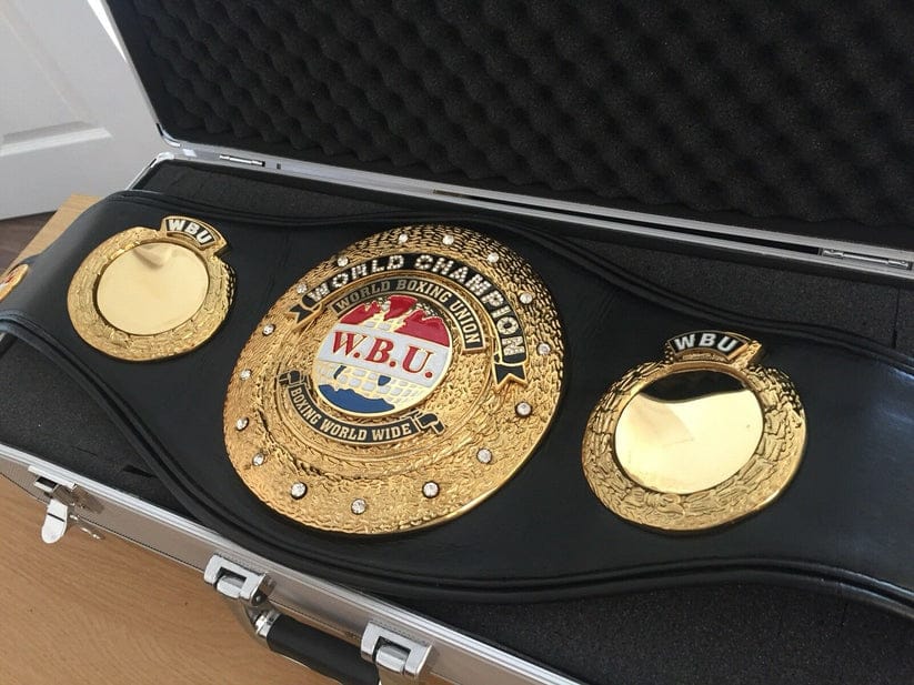 WBU WORLD BOXING UNION CHAMPIONSHIP TITLE BELT