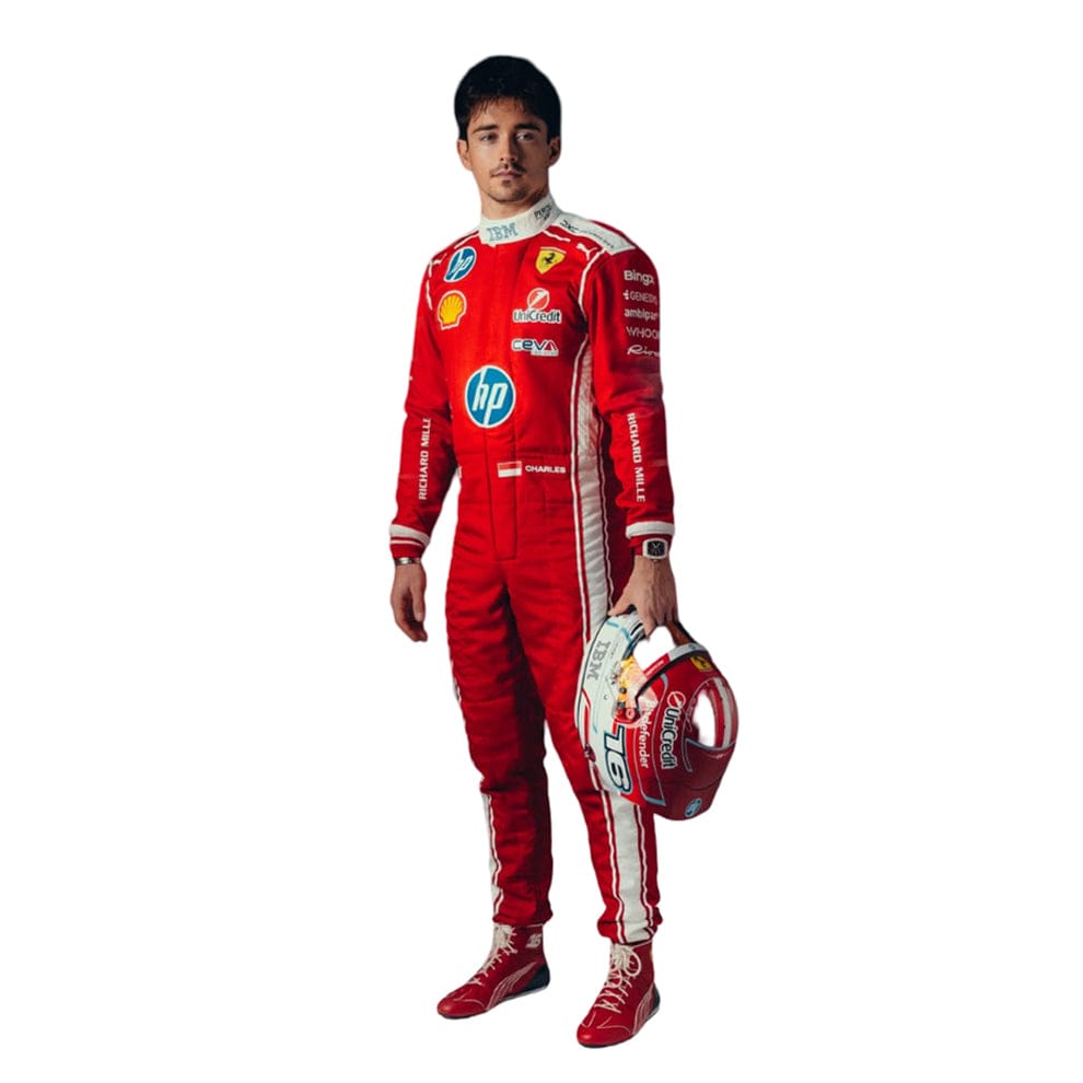 F1 New 2026 Charles Leclerc Ferrari Race Suit