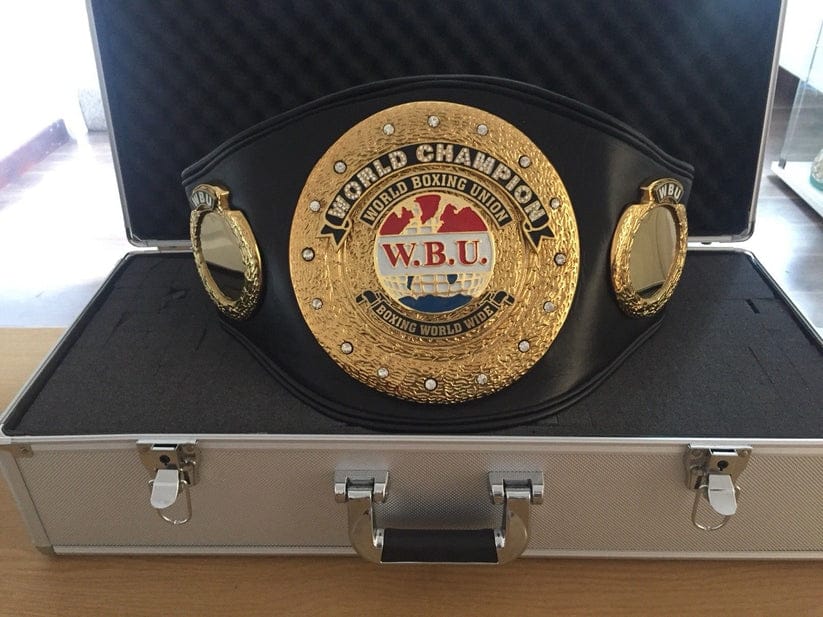 WBU WORLD BOXING UNION CHAMPIONSHIP TITLE BELT