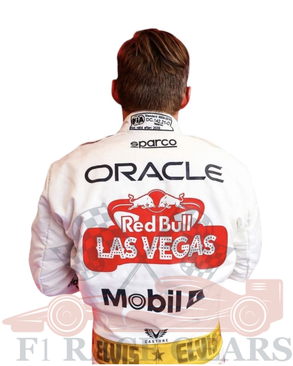 F1 Max verstappen Red bull  Las Vegas grand prix 2023 race suit