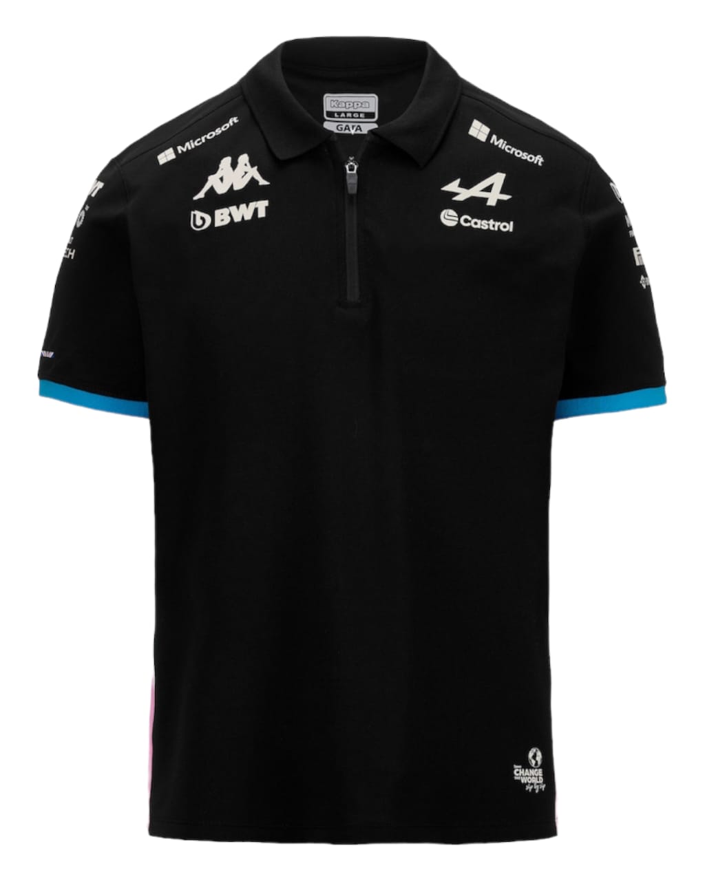 BWT Alpine F1 Team 2023 Polo Shirt - Blue F1 RACE GEARS