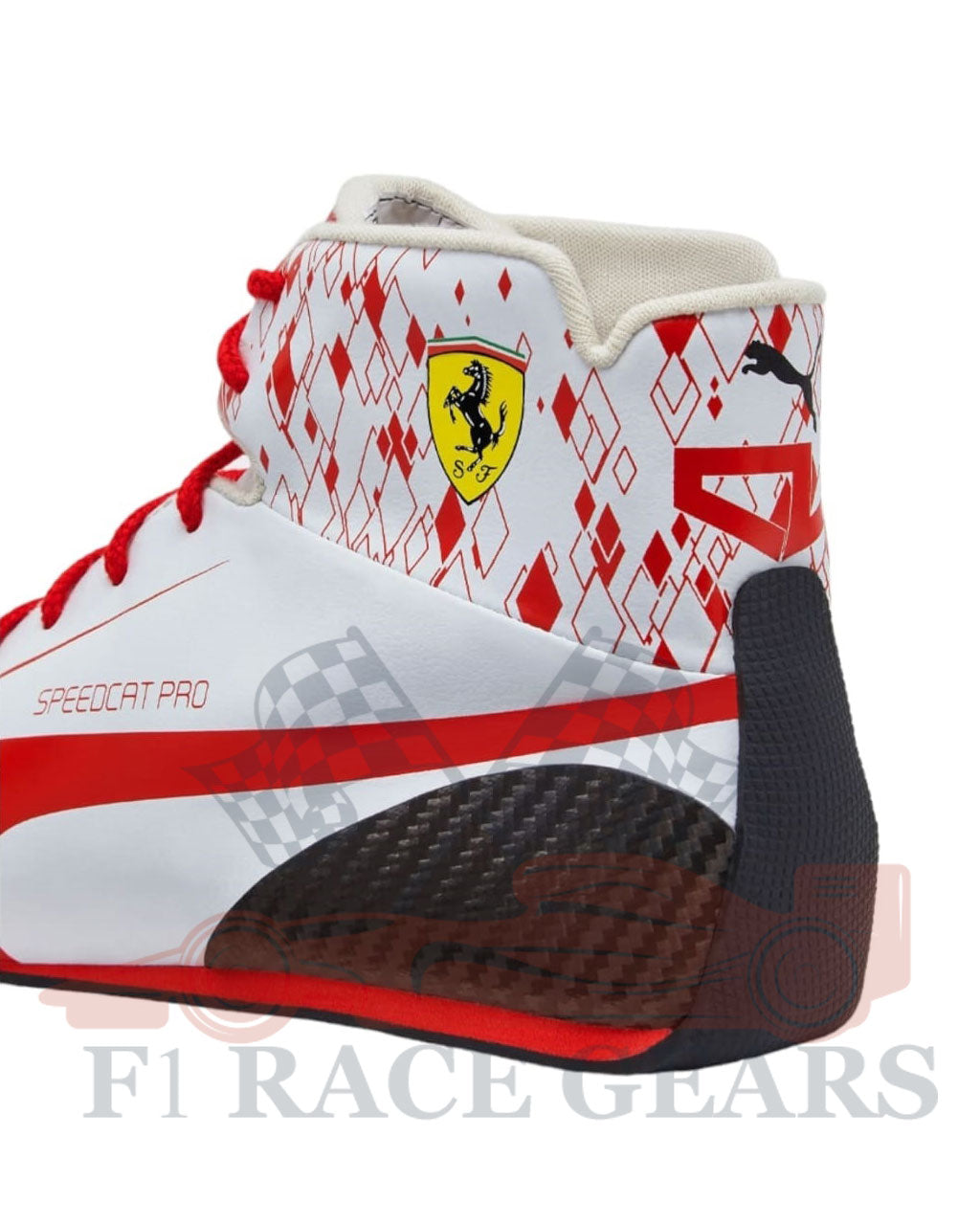 F1 Ferrari Charles leclerc Monaco grand prix 2023 race shoes