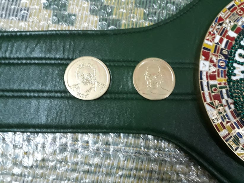 WBC USNBC BOXING CHAMPIONSHIP TITLE BELT