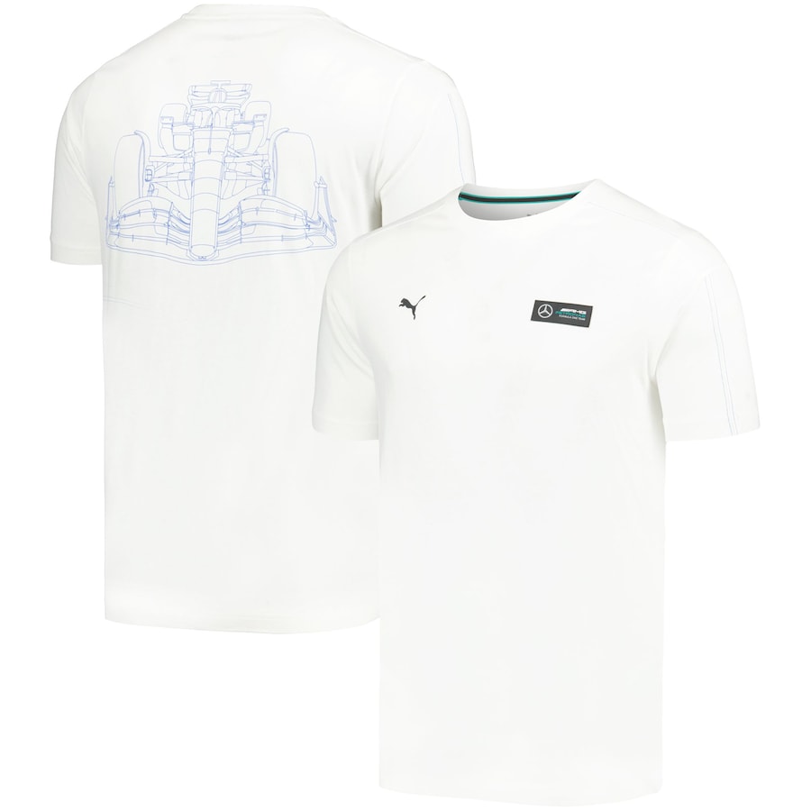 Mercedes AMG Petronas MT7 T-Shirt  – White