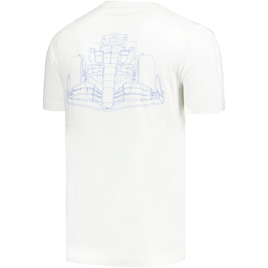 Mercedes AMG Petronas MT7 T-Shirt by Puma – White