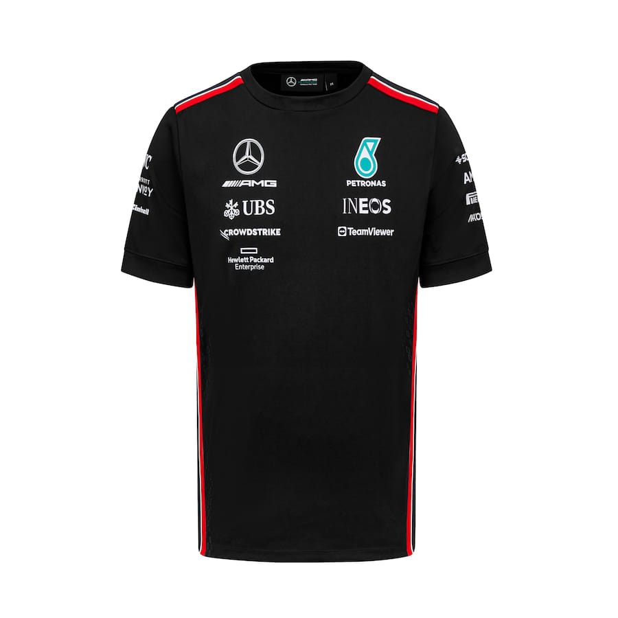 Mercedes AMG Petronas F1 2023 Team Driver T-Shirt – Black