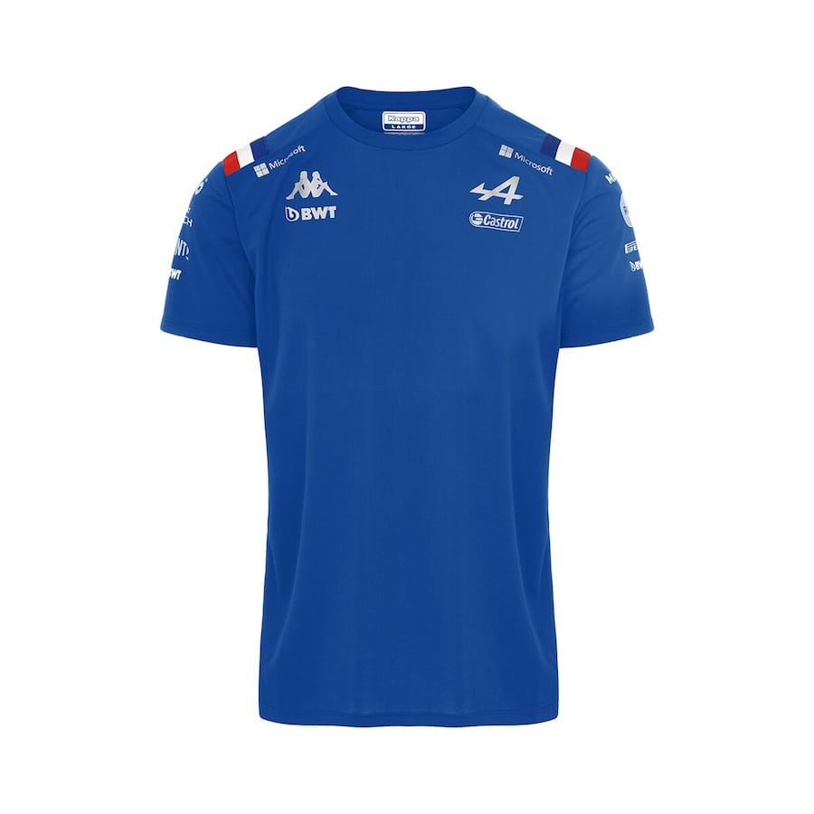 BWT Alpine F1 Team 2022 T-Shirt – Blue