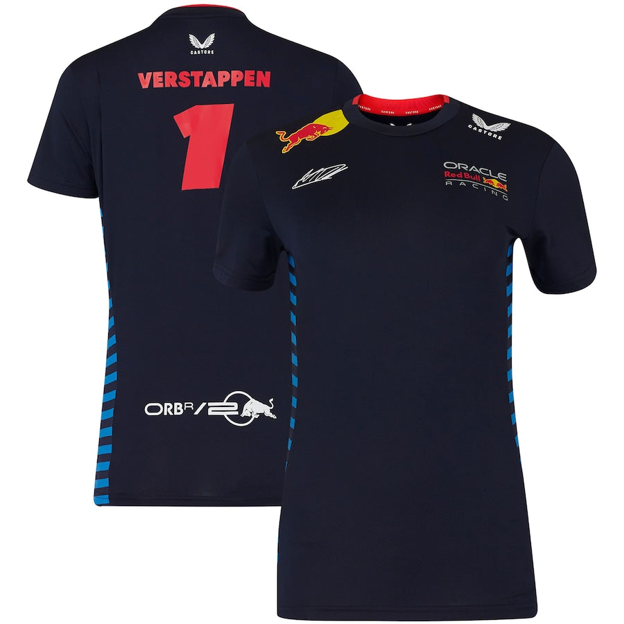 Red Bull Racing 2024 Team Max Verstappen Driver T-Shirt – Womens